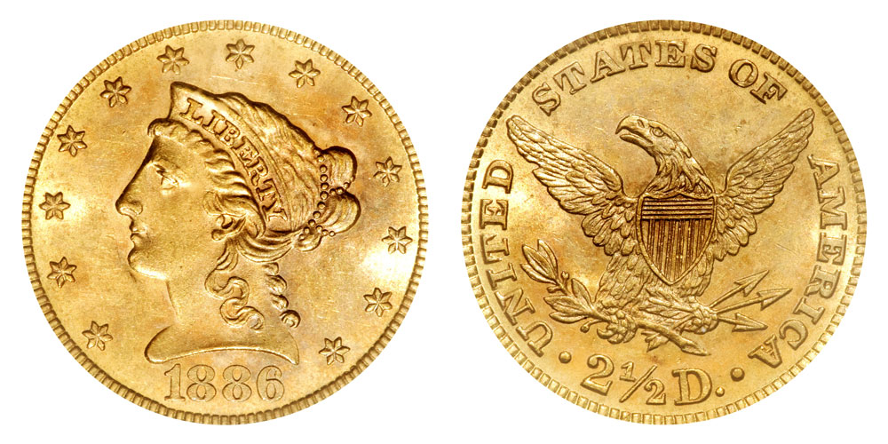 $2.50 Liberty Gold Quarter Eagles 1840-1907! Vf Thru Mint State! - Click Image to Close